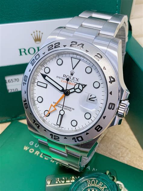 rolex oyster perpetual date explorer 2|rolex explorer 2 white face.